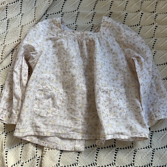 French baby girl blouse Grain de ble 6 months - Picture 1 of 3